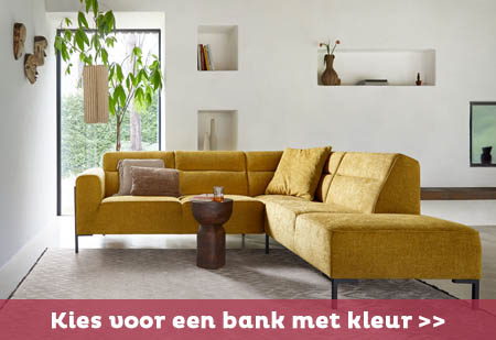 Bank met kleur