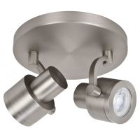 Spot Alto Nikkel 2lichts GU10