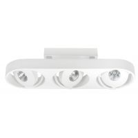 Spot Futuro LED (3X5W) Balk Mat Wit