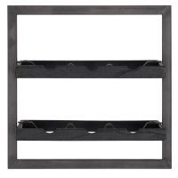 Winemate wandplank zwart type B