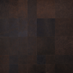 Enzo Pellini wandbekledingset patchwork choco