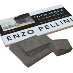 Enzo Pellini wandbekledingset patchwork marron