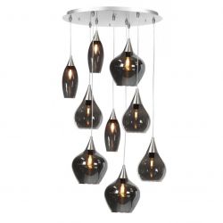 Hanglamp Cambio Smoke 8-lichts