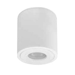 Wand-/plafondlamp Maxi Rebel Rond Wit