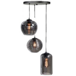 Hanglamp Fantasy Apple Smoke 3 Lichts
