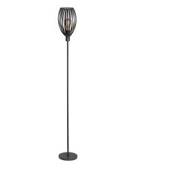 Vloerlamp Gabbia zwart
