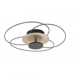 Plafondlamp Fiore zwart