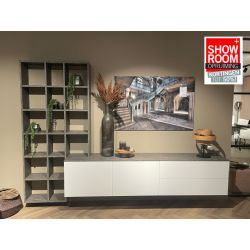 Dressoir en wandrek Demano - showroommodel
