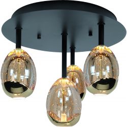 Plafondlamp Golden Egg 4-lichts