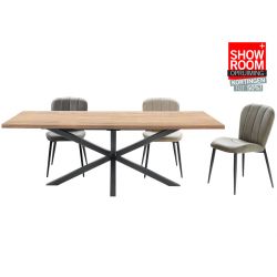 6 eetstoelen Levio - showroommodel