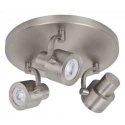 Spot Alto Nikkel 3lichts GU10