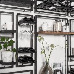 Winemate wandplank zwart type A