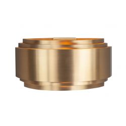 Scudo Wandlamp 1 lichts 20 cm Messing
