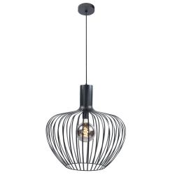 Hanglamp Mela Mat Zwart 50cm