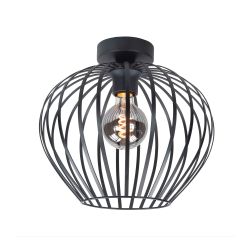 Plafondlamp Mela Ø 30 cm zwart