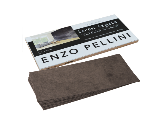 Enzo Pellini wandbekledingset groot choco