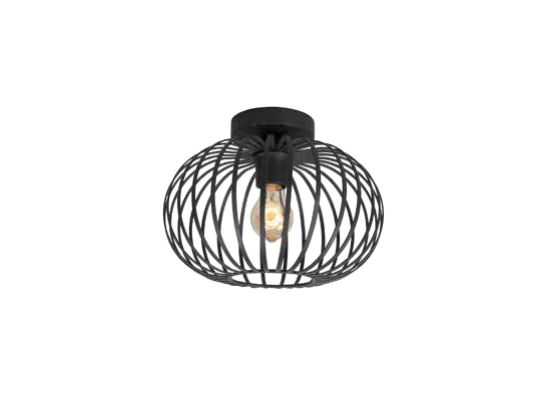 Plafondlamp Bolato Zwart Groot