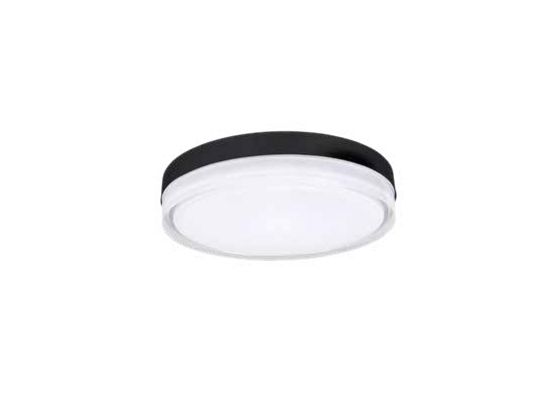 Plafondlamp Disc Zwart Klein