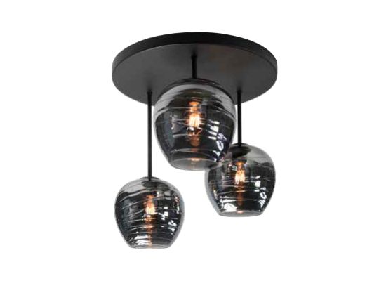 Plafondlamp Fantasy Apple Smoke 3-lichts