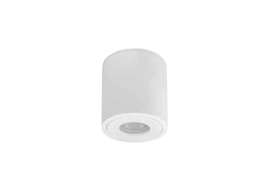 Wand-/plafondlamp Maxi Rebel Rond Wit