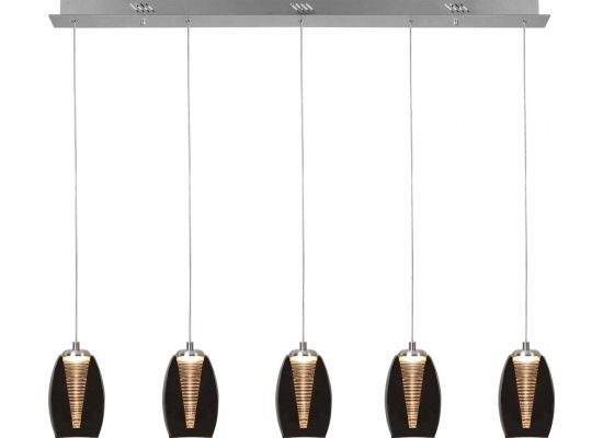 Highlight Nebula Hanglamp - Modern Nikkel - Staal