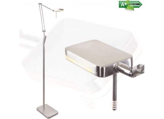 Staande lamp - HighLight vloerlamp Bolzano - mat staal