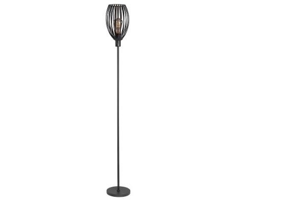 Vloerlamp Gabbia zwart
