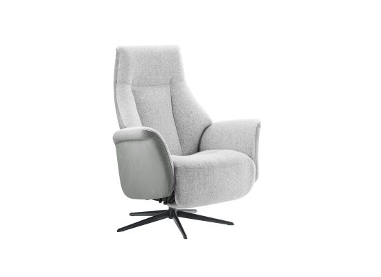 Relaxfauteuil Hessa M grijs