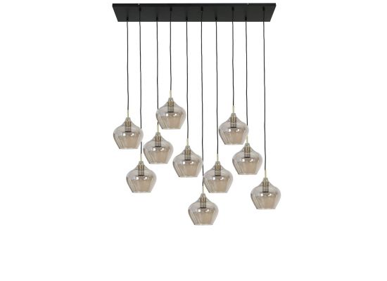 Hanglamp Rakel smoked glas