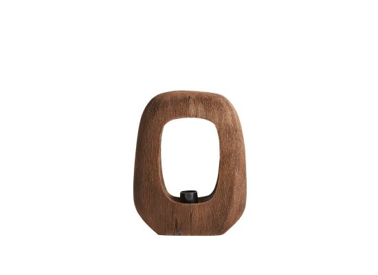 Tafellamp Kelafo small hout choco bruin