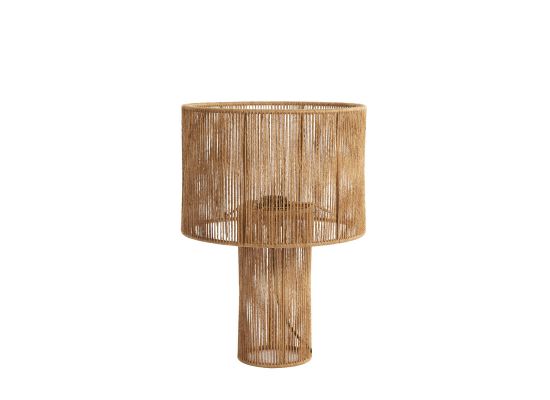 Tafellamp Lavatera jute naturel
