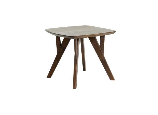 Bijzettafel Quenza medium hout bruin