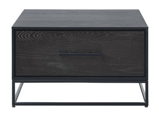 Salontafel Veneta (65 breedte) eiken fineer zwart