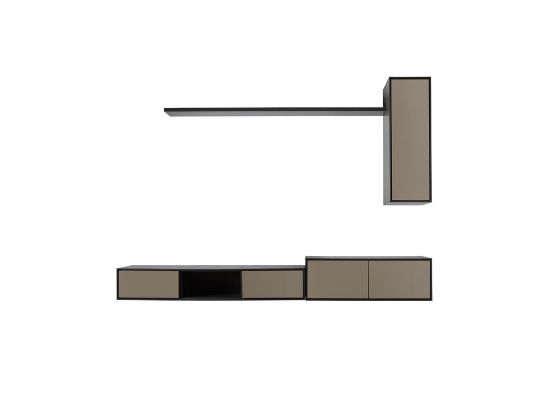 Wandmeubel Verdo grijs