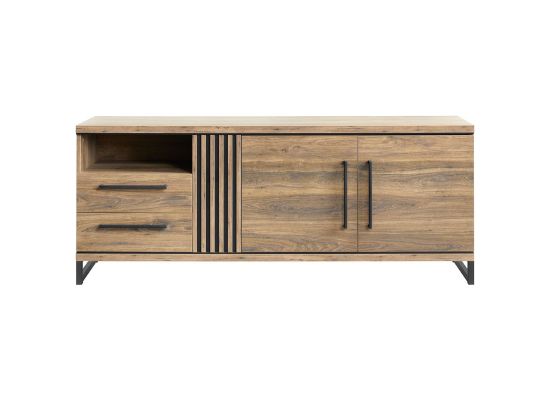 Dressoir Gianta houtstructuur sheesham decor