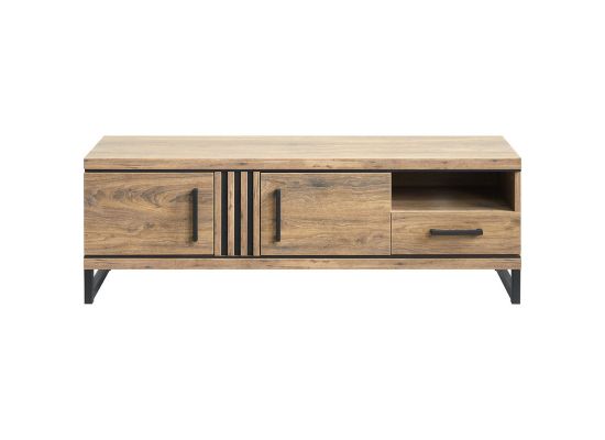 Tv-meubel Gianta houtstructuur sheesham decor