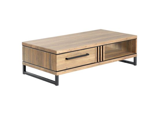 Salontafel Gianta houtstructuur sheesham decor