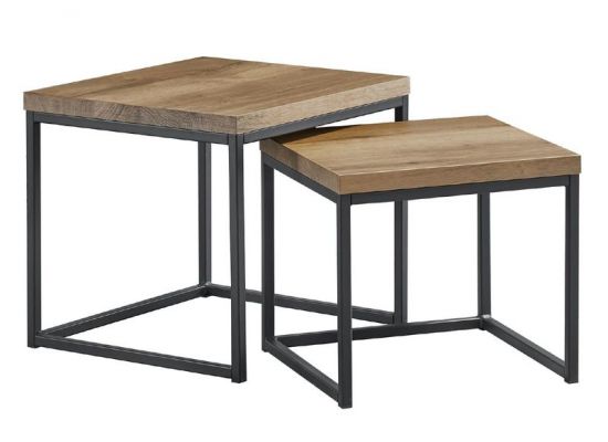 Salontafel set Forti bruin