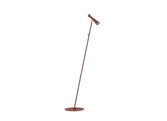 Vloerlamp Pizia metaal rood