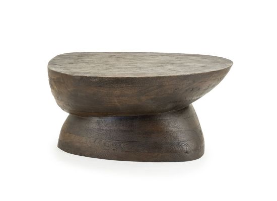 Salontafel Cobble bruin