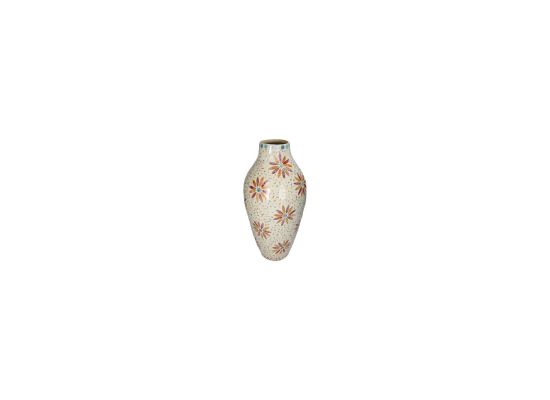 Vaas Capiz bloemen multi