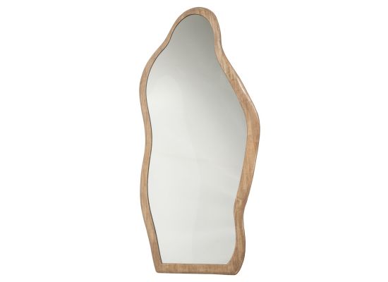 Vloerspiegel Laban bruin