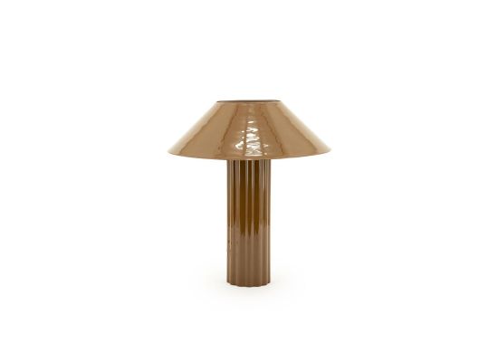 Tafellamp Pallas bruin