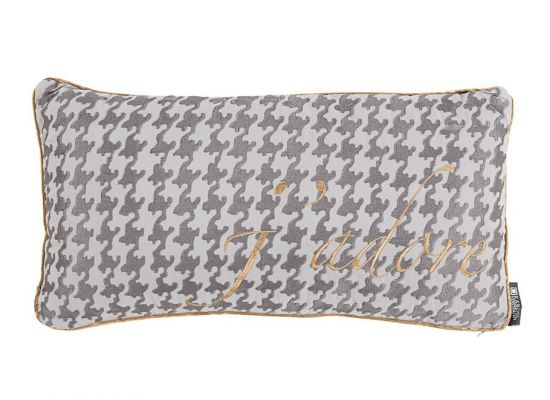 J'adore cushion KV Grey 025*050