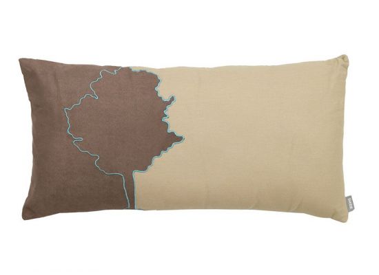 Silhouette cushion AUP Brown 030*060