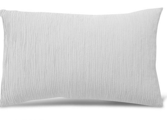Stitched Strips cushion MM White 030*045