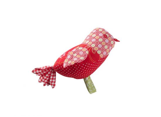 Cozz  Bird toy red