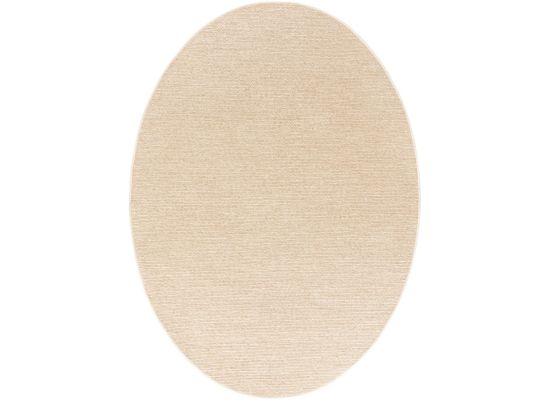 Vloerkleed Dariola beige ovaal 240x340cm