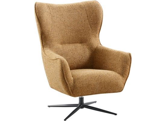Draaifauteuil Plentia okergeel