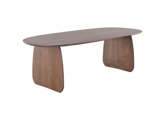 Eettafel Marandi organisch eiken bruin 240x100cm